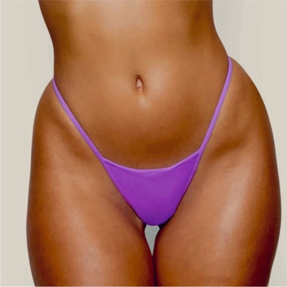 SKIMS FITS EVERYBODY T STRING THONG 💜 Ultra Violet Sz Xl (3 available)
